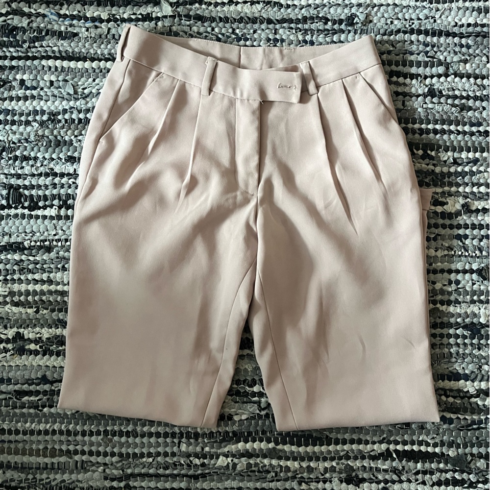 Pale Pink Trousers